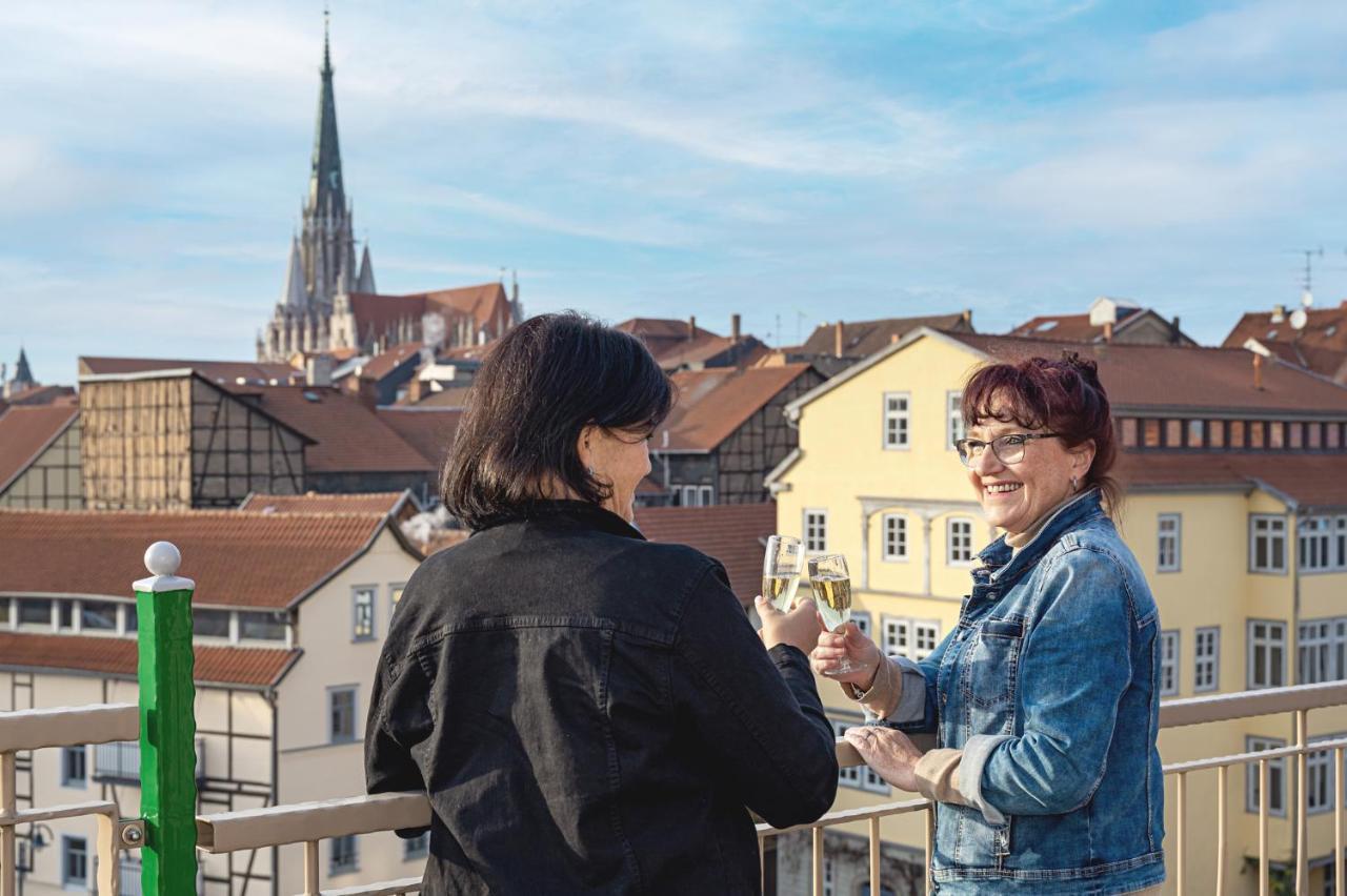 Muehlhaeuser Hof Und Stadtmauer Hotel Muehlhausen  Luaran gambar