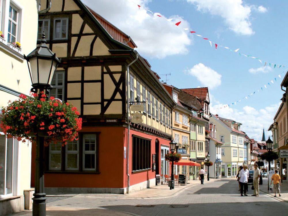 Muehlhaeuser Hof Und Stadtmauer Hotel Muehlhausen  Luaran gambar