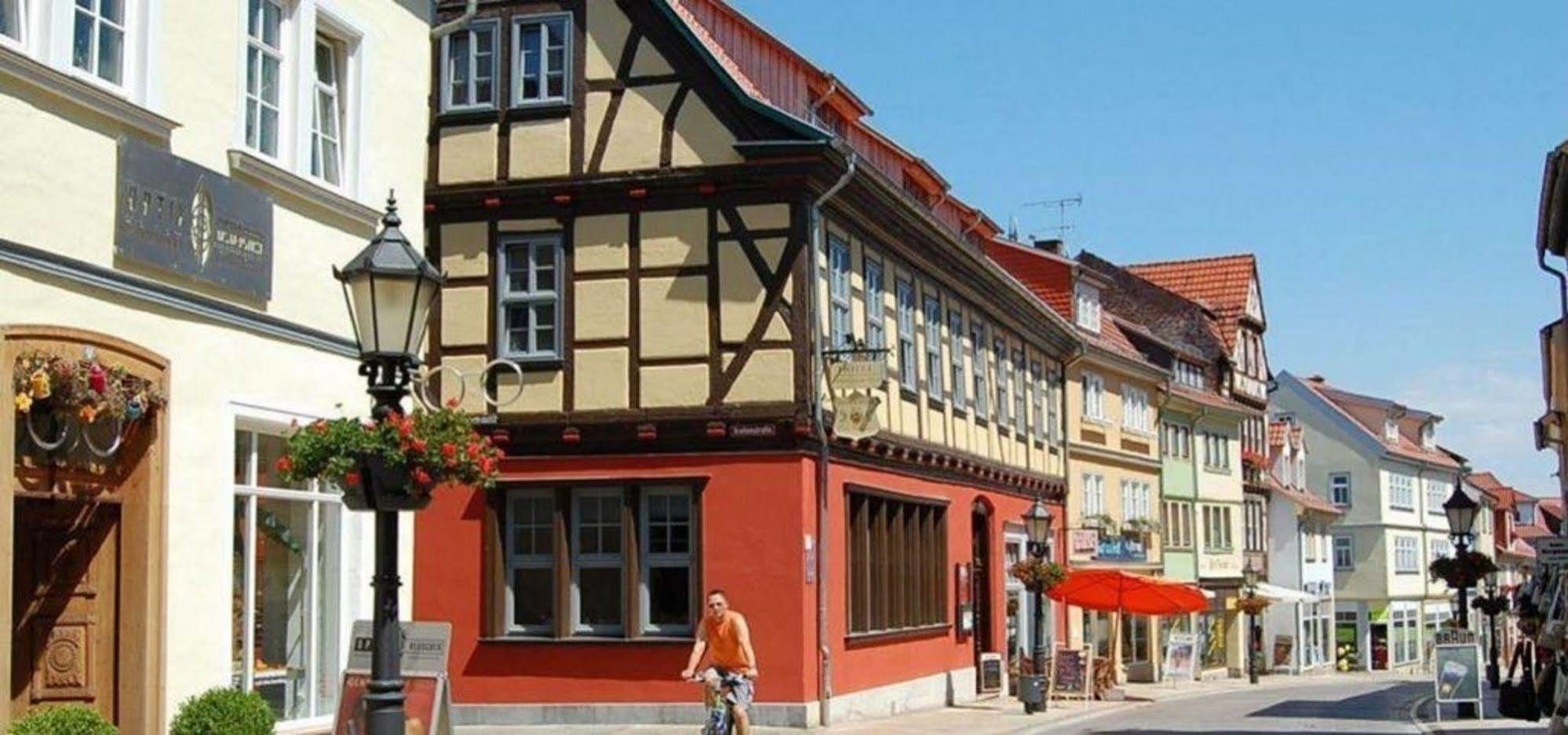 Muehlhaeuser Hof Und Stadtmauer Hotel Muehlhausen  Luaran gambar