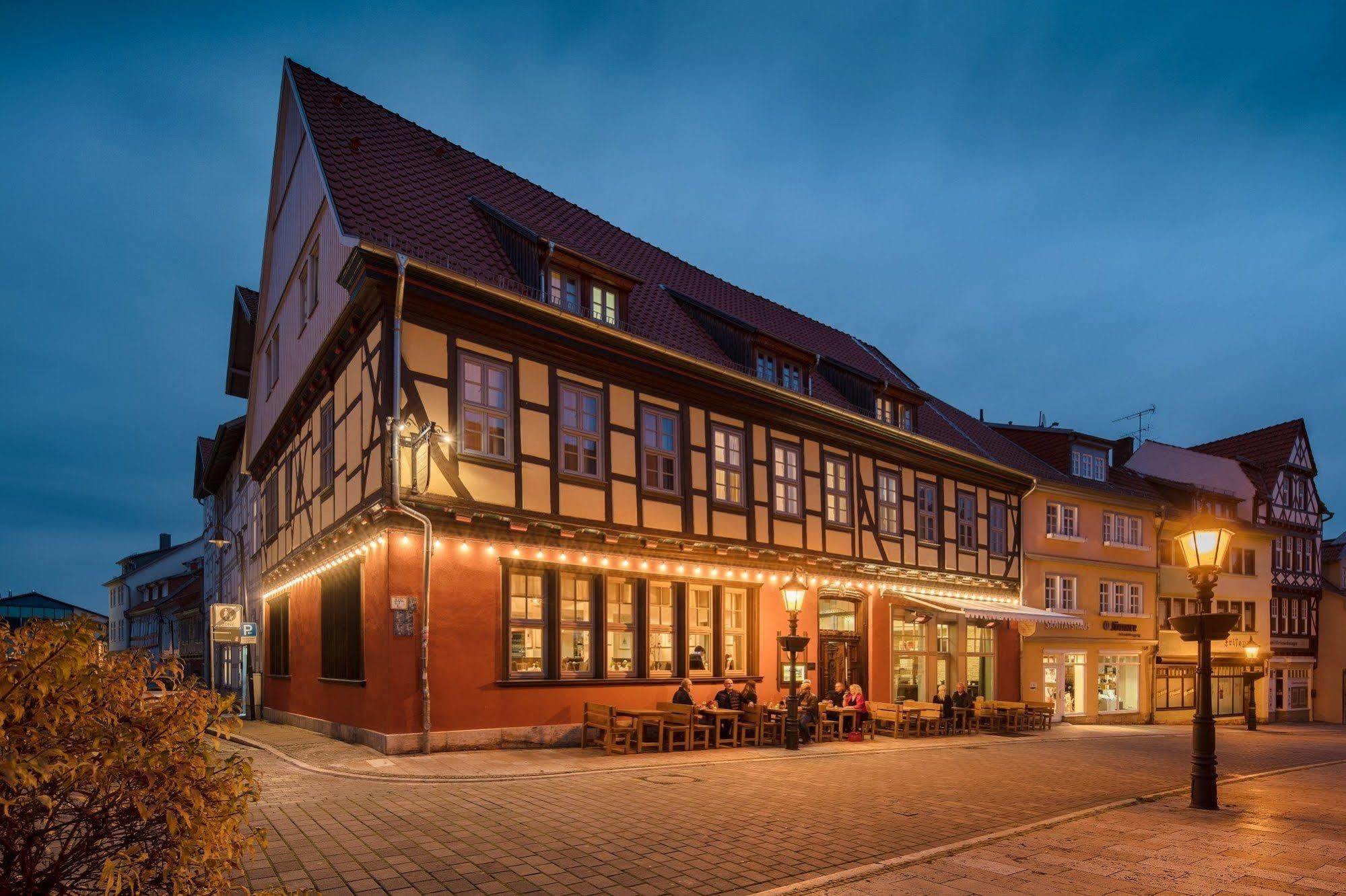 Muehlhaeuser Hof Und Stadtmauer Hotel Muehlhausen  Luaran gambar